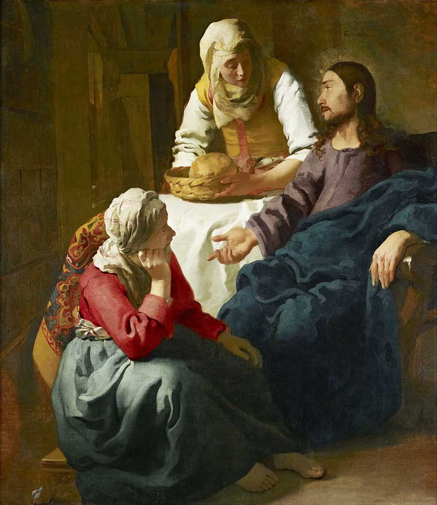 Johannes Vermeer Isa ile Sohbet
