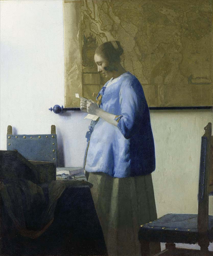 Johannes Vermeer Mektubunu Okuyan Kız