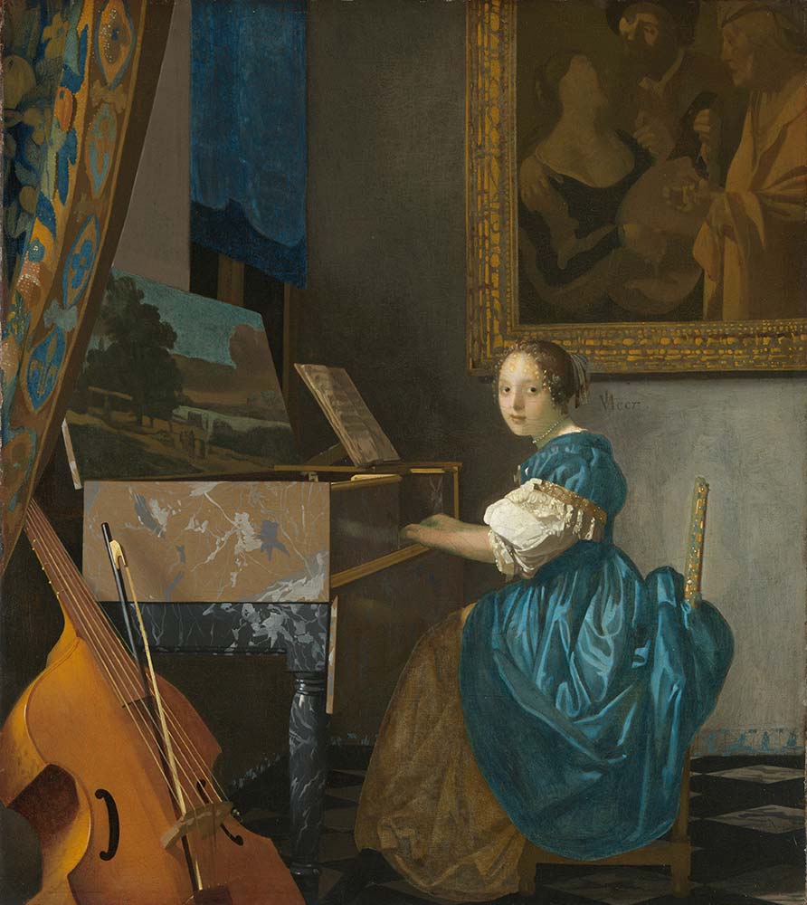 Johannes Vermeer Piyano Başında