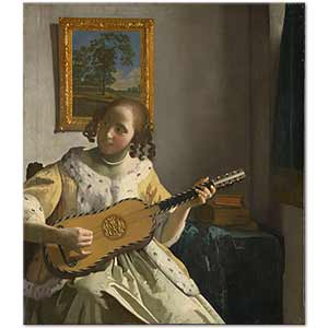 Johannes Vermeer Gitarist