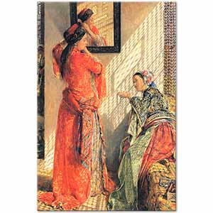John Frederick Lewis Kahire Ev İçi