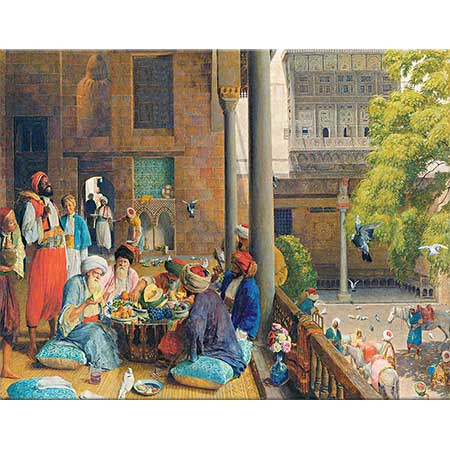 John Frederick Lewis Öğlen Yemeği