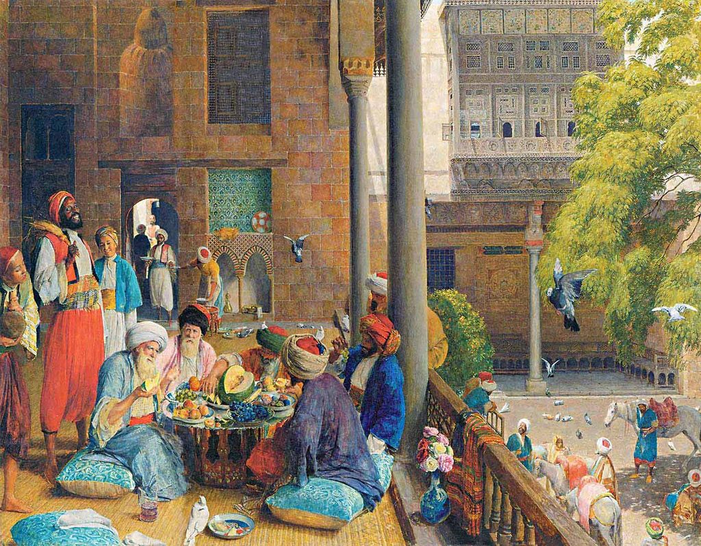 John Frederick Lewis Öğlen Yemeği