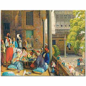 John Frederick Lewis Öğlen Yemeği