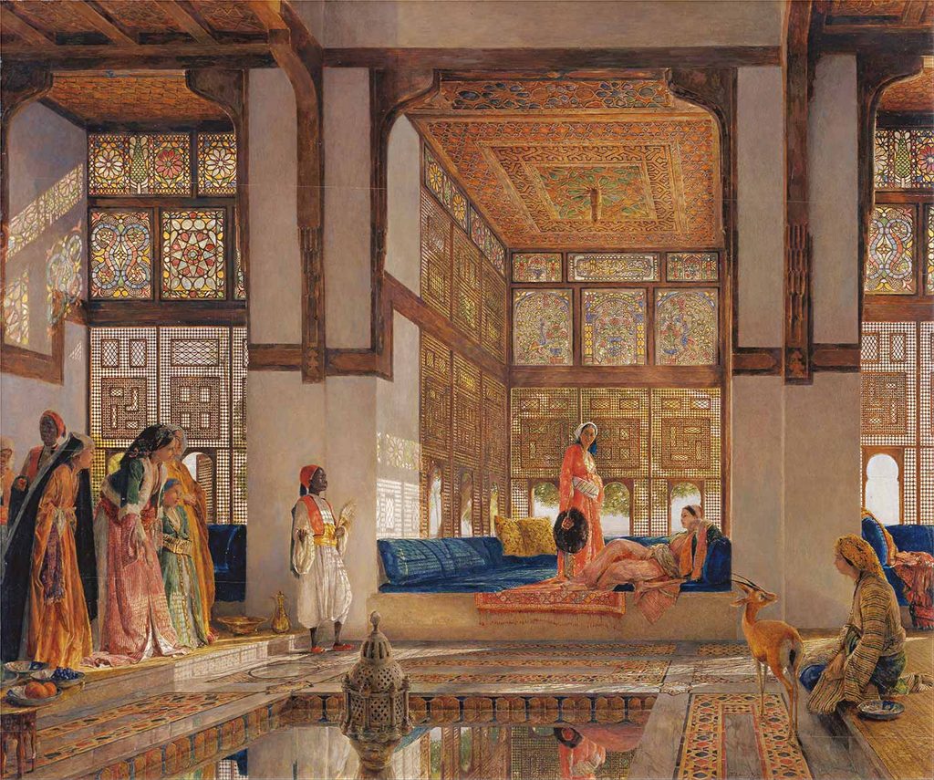 John Frederick Lewis Ziyaretçileri Kabul