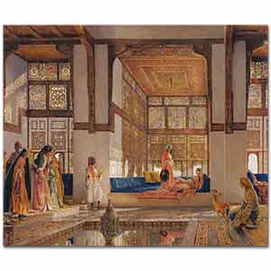 John Frederick Lewis Ziyaretçileri Kabul