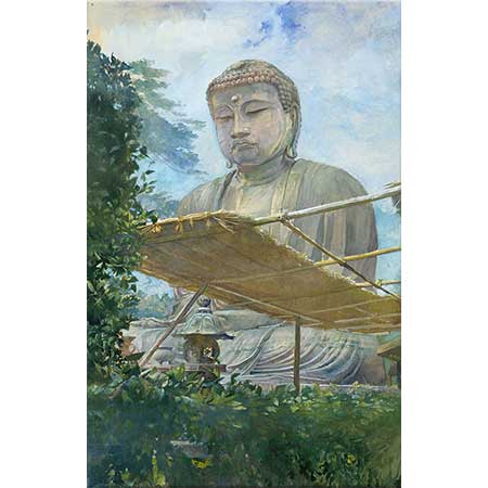 John La Farge Büyük Buda Heykeli Kamakura