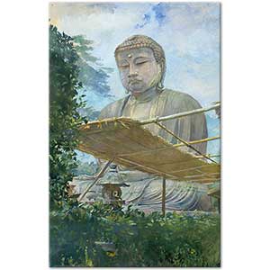 John La Farge Büyük Buda Heykeli Kamakura