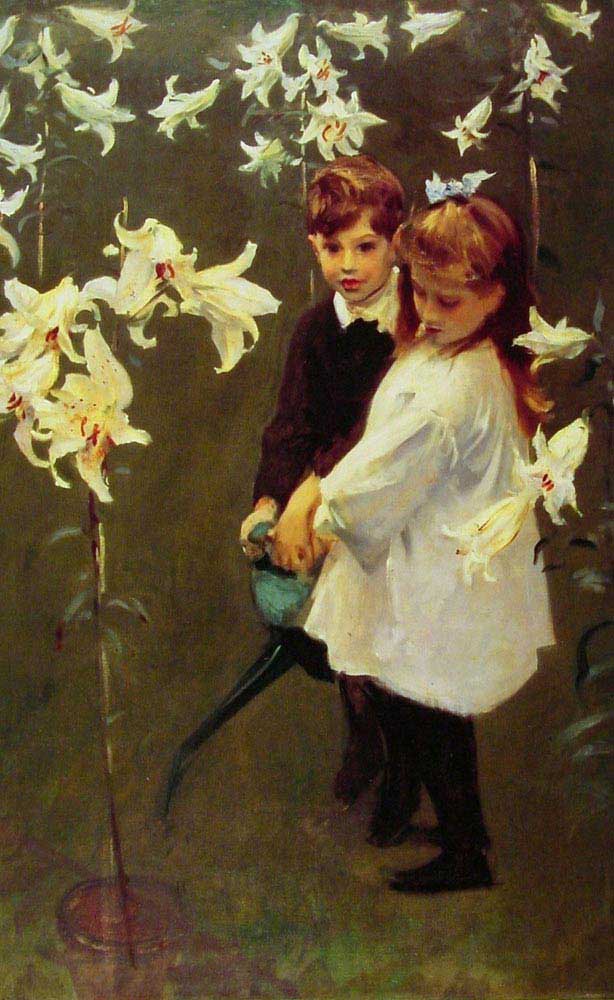 John Singer Sargent Bahçedeki Çoçuklar