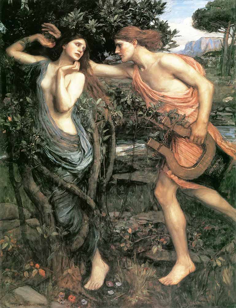 John William Waterhouse Apollo ve Daphne