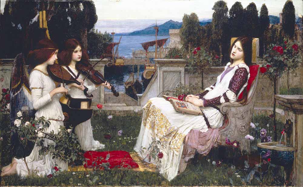 John William Waterhouse Azize Cecilia