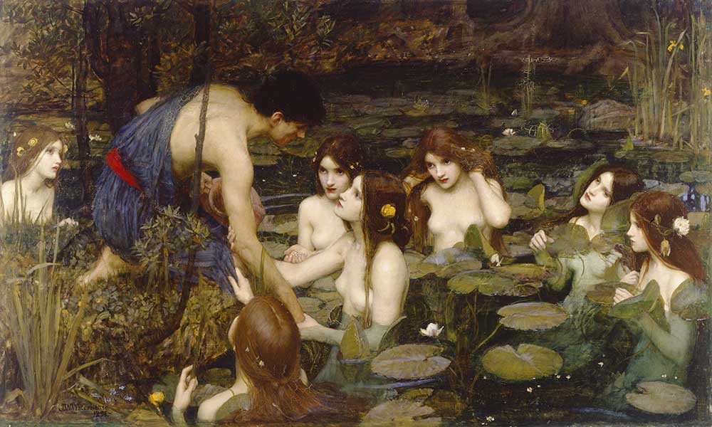 John William Waterhouse Hylas ve Su Perileri