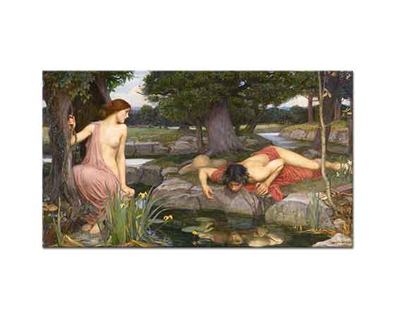 John William Waterhouse Narcissus ve Echo