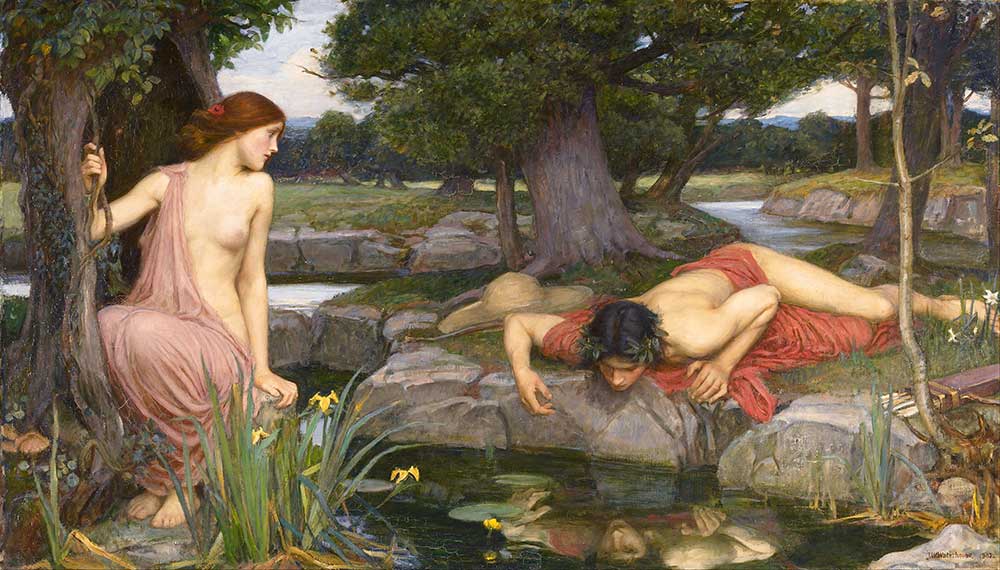 John William Waterhouse Narcissus ve Echo