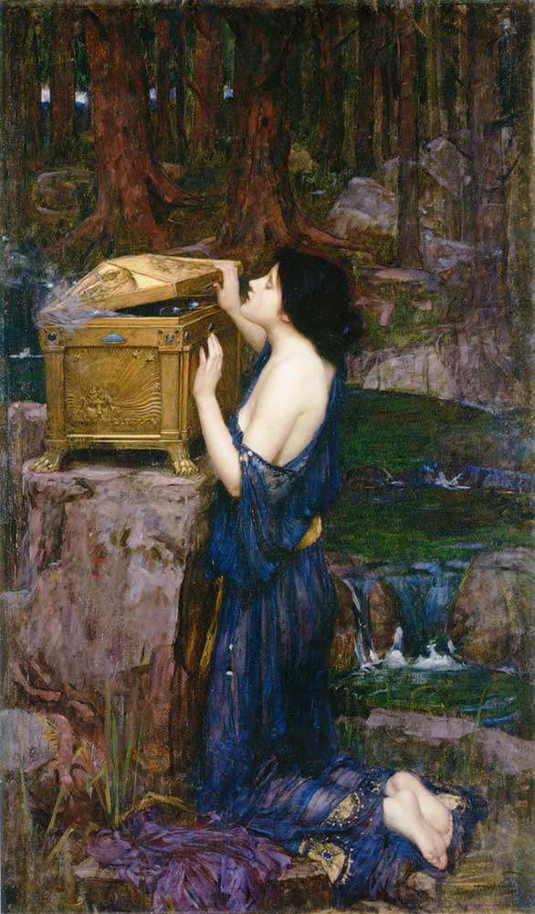 John William Waterhouse Pandora