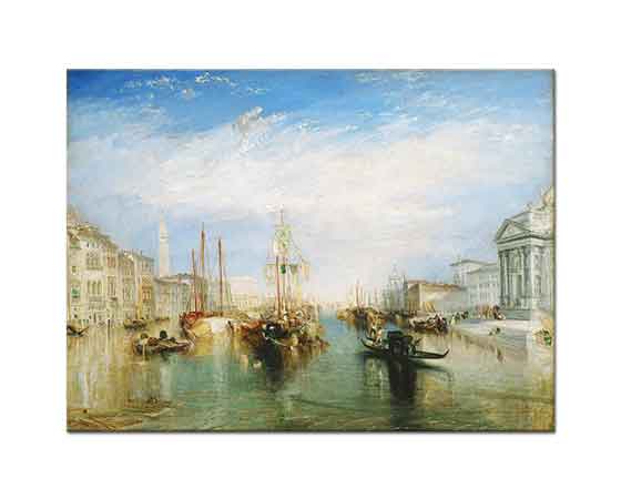 Joseph Mallord William Turner Grand Kanal Venedik