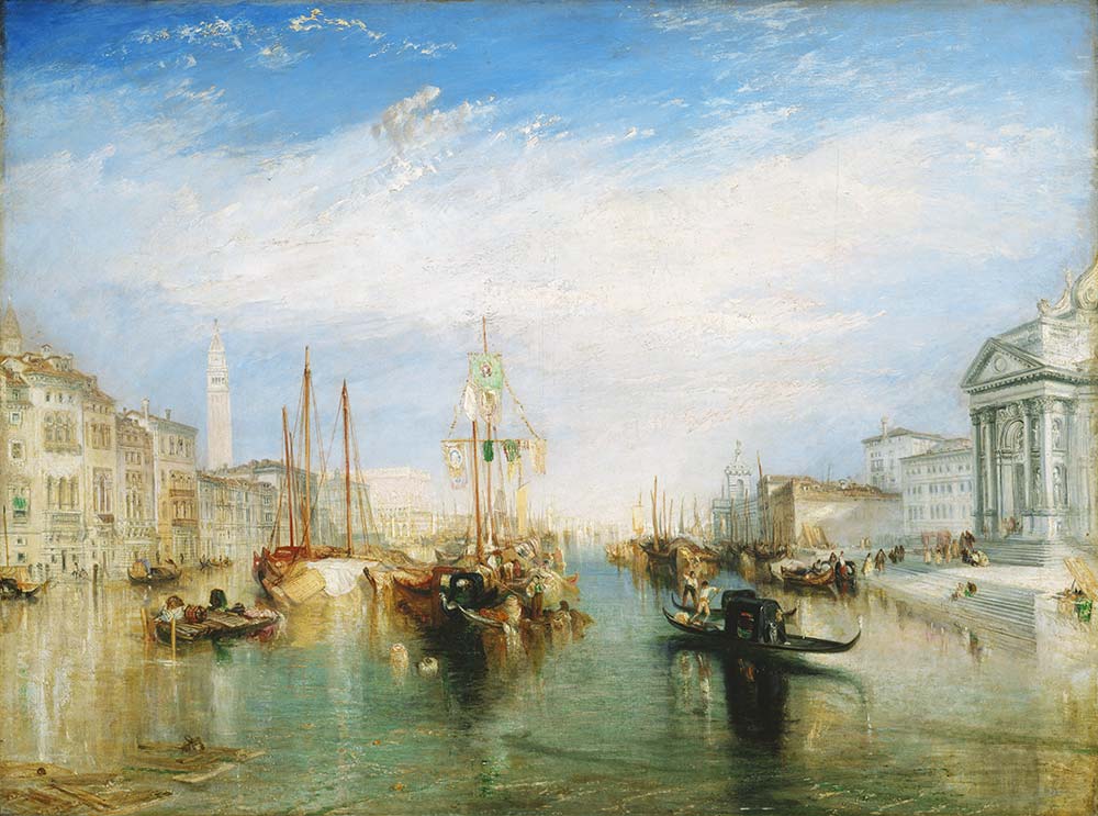 Joseph Mallord William Turner Grand Kanal Venedik