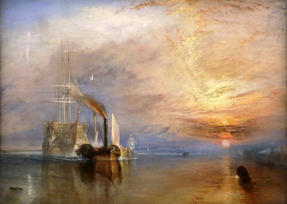 Joseph Mallord William Turner Savaş Yelkenlisi Temeraire