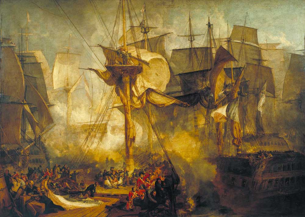 Joseph Mallord William Turner Trafalgar Savaşı