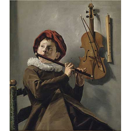 Judith Leyster Flüt Çalan Çocuk