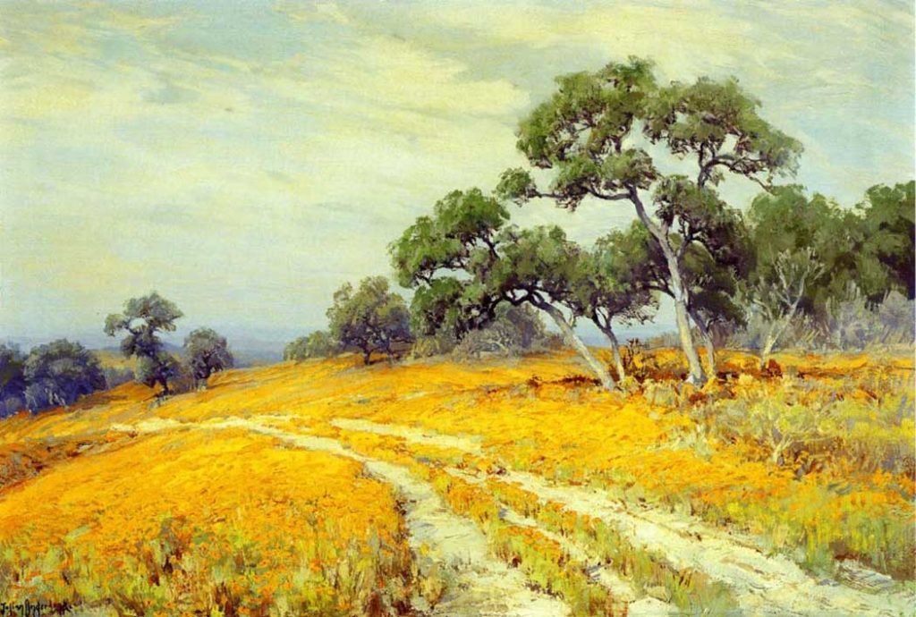 Julien Onderdonk Ağaçlı Manzara