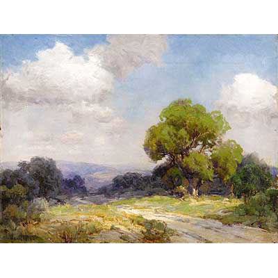 Julien Onderdonk Güneybatı Texas Tepelerinde Sabah