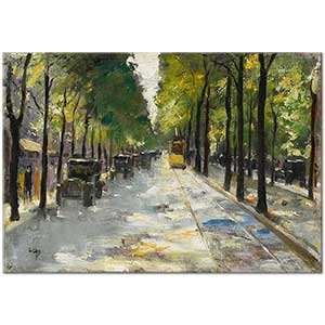 Lesser Ury Berlin Caddesi