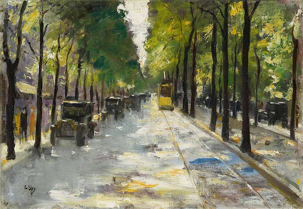 Lesser Ury Berlin Caddesi