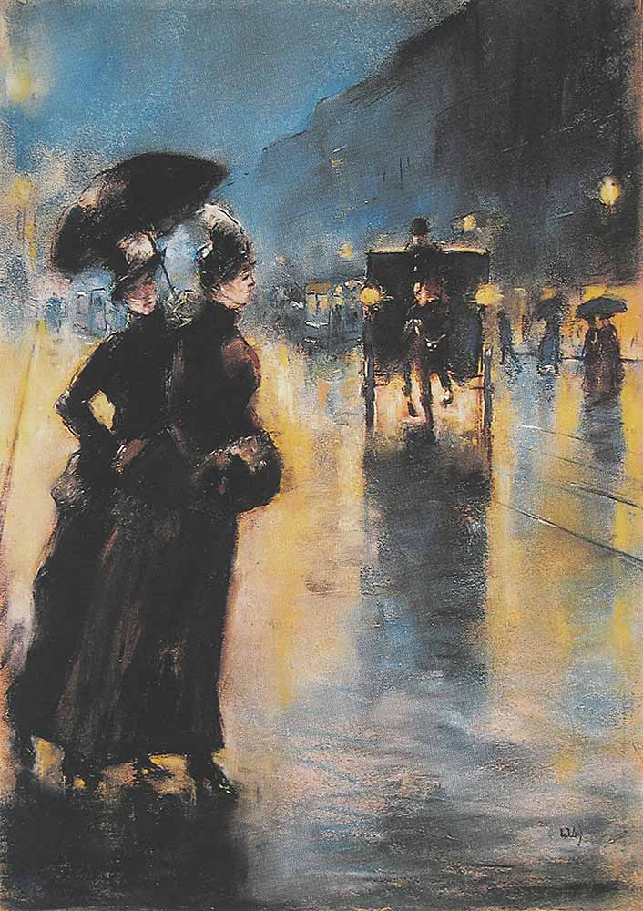 Lesser Ury Gece Işıkları