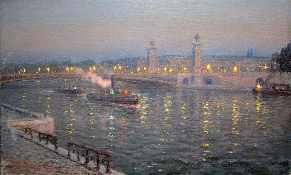 Lionel Walden üçüncü Alexander Köprüsü Paris