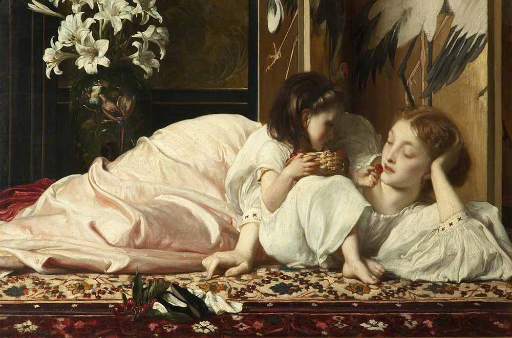 Lord Frederic Leighton Anne ve Kızı
