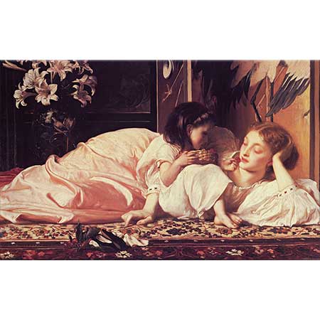 Lord Frederic Leighton Anne ve Kızı