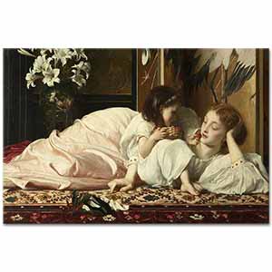 Lord Frederic Leighton Anne ve Kızı