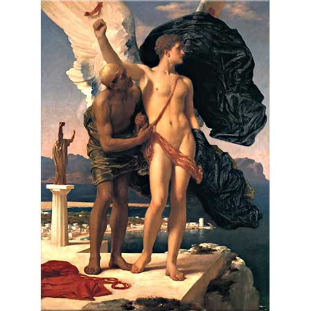 Lord Frederic Leighton Daedalus ve Icarus