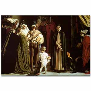 Lord Frederic Leighton Dante'nin Sürgün Edilmesi