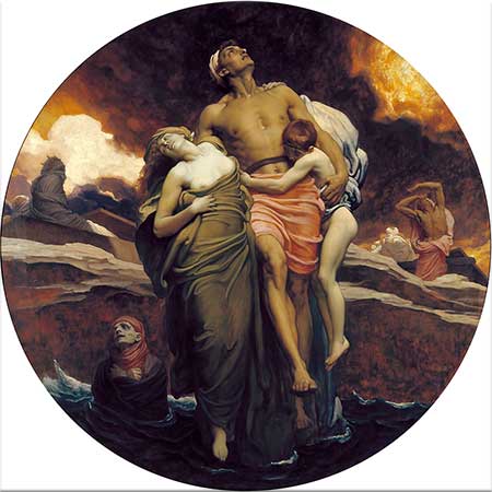 Lord Frederic Leighton Denizin Ölüyü Reddi