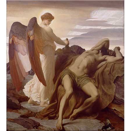 Lord Frederic Leighton Hz Ilyas Çölde