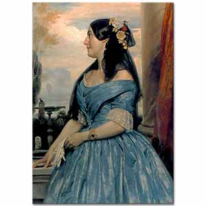 Lord Frederic Leighton Kadın Portresi