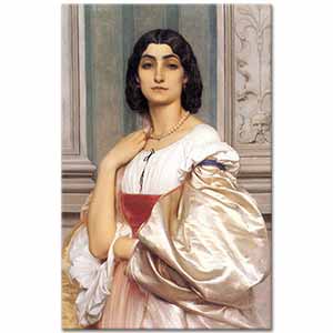 Lord Frederic Leighton Roman Kız