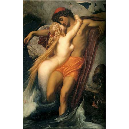 Lord Frederic Leighton Siren ve Balıkçı