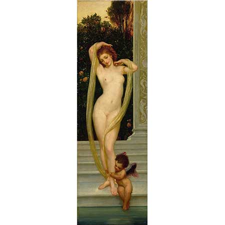 Lord Frederic Leighton Venüs ve Cüpid