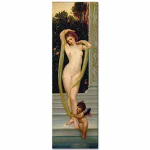 Lord Frederic Leighton Venüs ve Cüpid