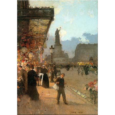 Luigi Loir Cumhuriyet Meydanı Paris