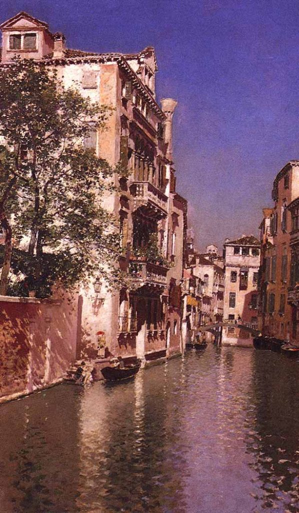 Martin Rico Ortega San Giovane Kanalı Venedik