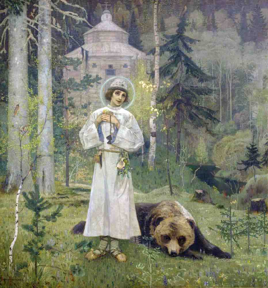 Mikhail Nesterov Sergiy Radonezhsky'nin Gençliği