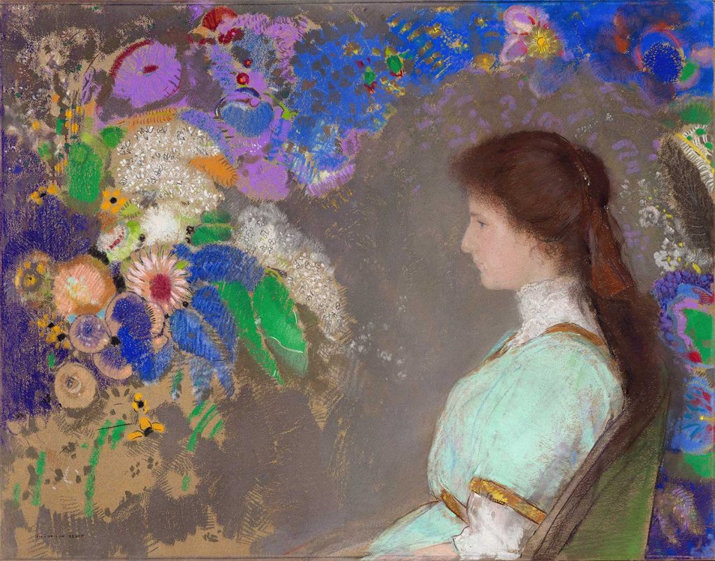 Odilon Redon Violette Heymann