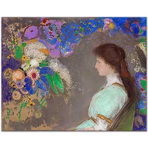 Odilon Redon Violette Heymann