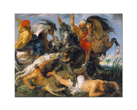 Peter Paul Rubens Nil Atı Avı
