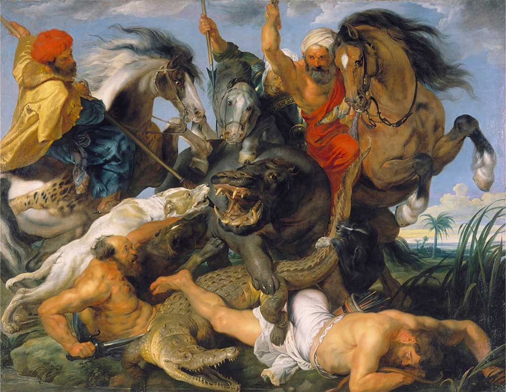 Peter Paul Rubens Nil Atı Avı