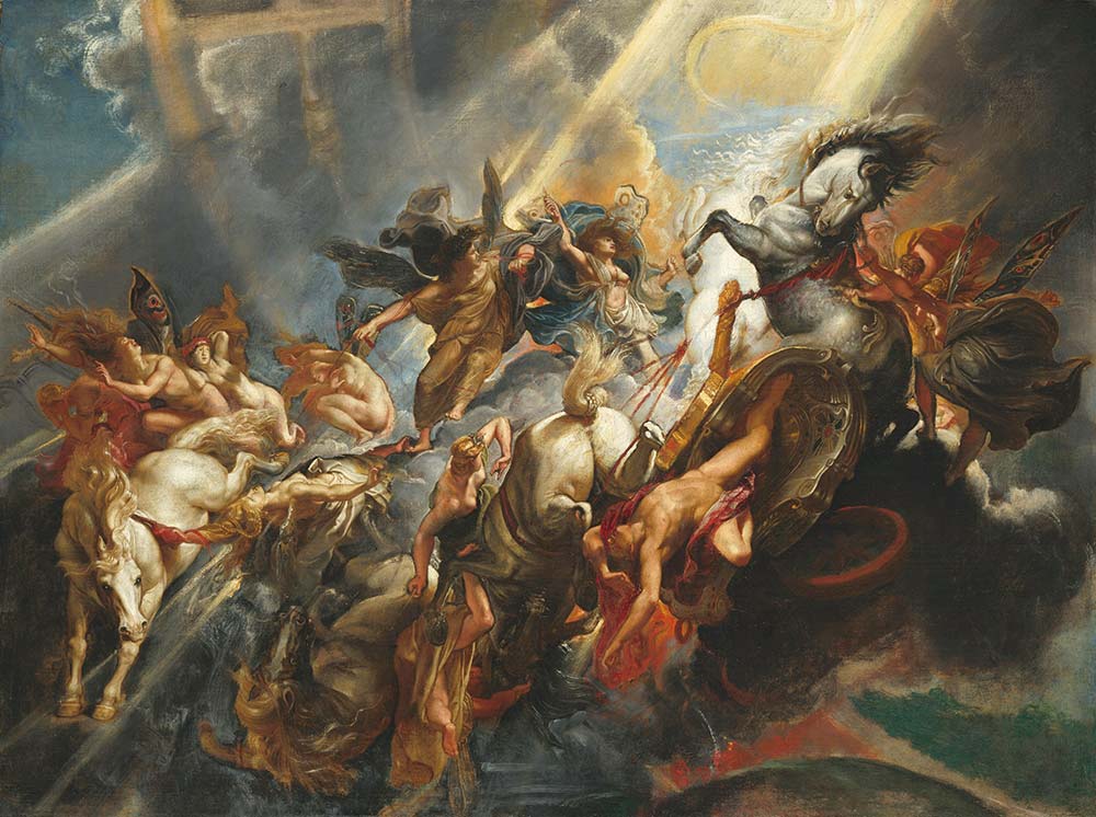 Peter Paul Rubens Phaeton'un Düşüşü